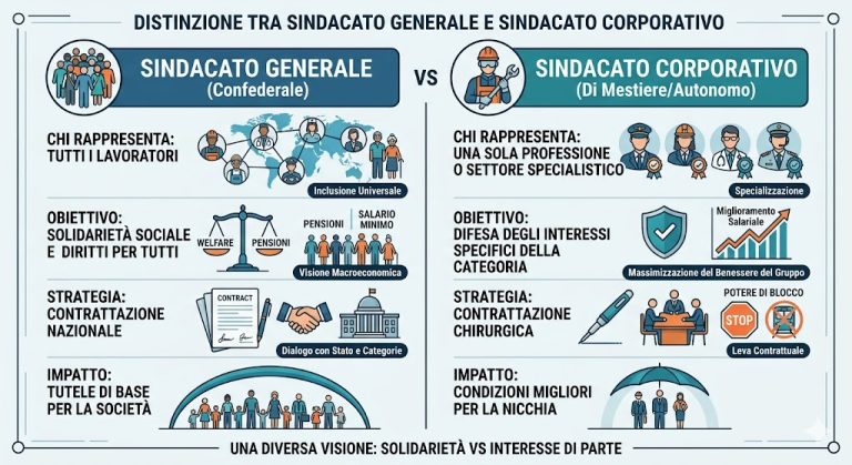 Sindacato “generale” o corporativo